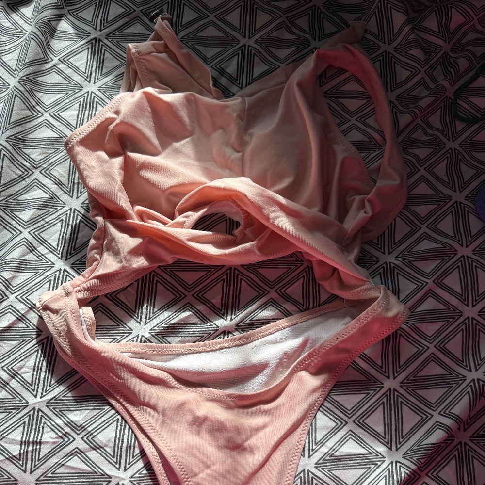 Light pink one piece